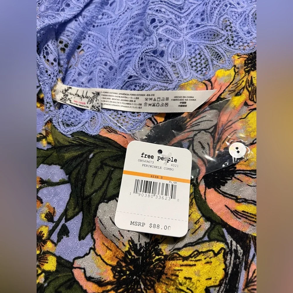 Free People Intimately Lace Slip Dress NWT - Picture 6 of 7